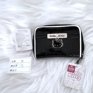 Sanrio Hello Kitty Limited Edition  Black Coin Purse  Sold only in Japan